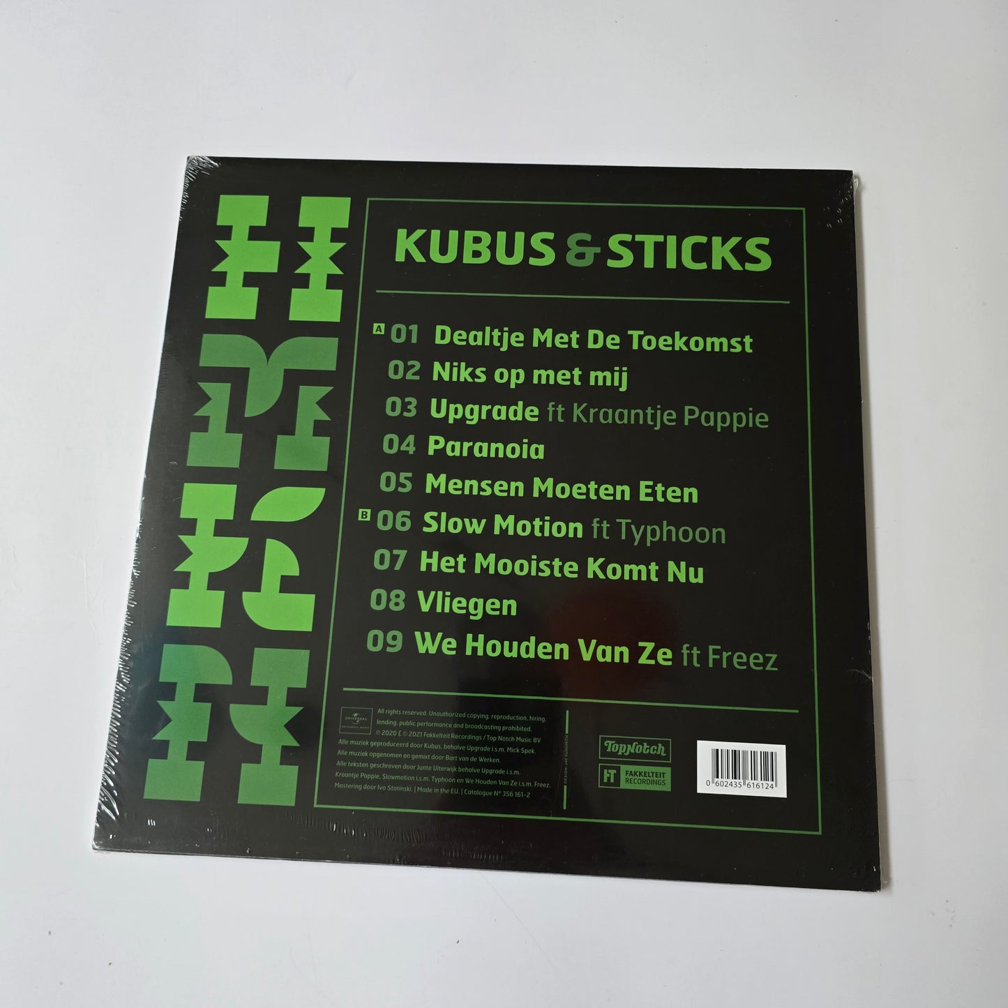 KUBUS & STICKS - HET MOOISTE KOMT NU (SEALED) GREEN COLORED VINYL -NEW!-