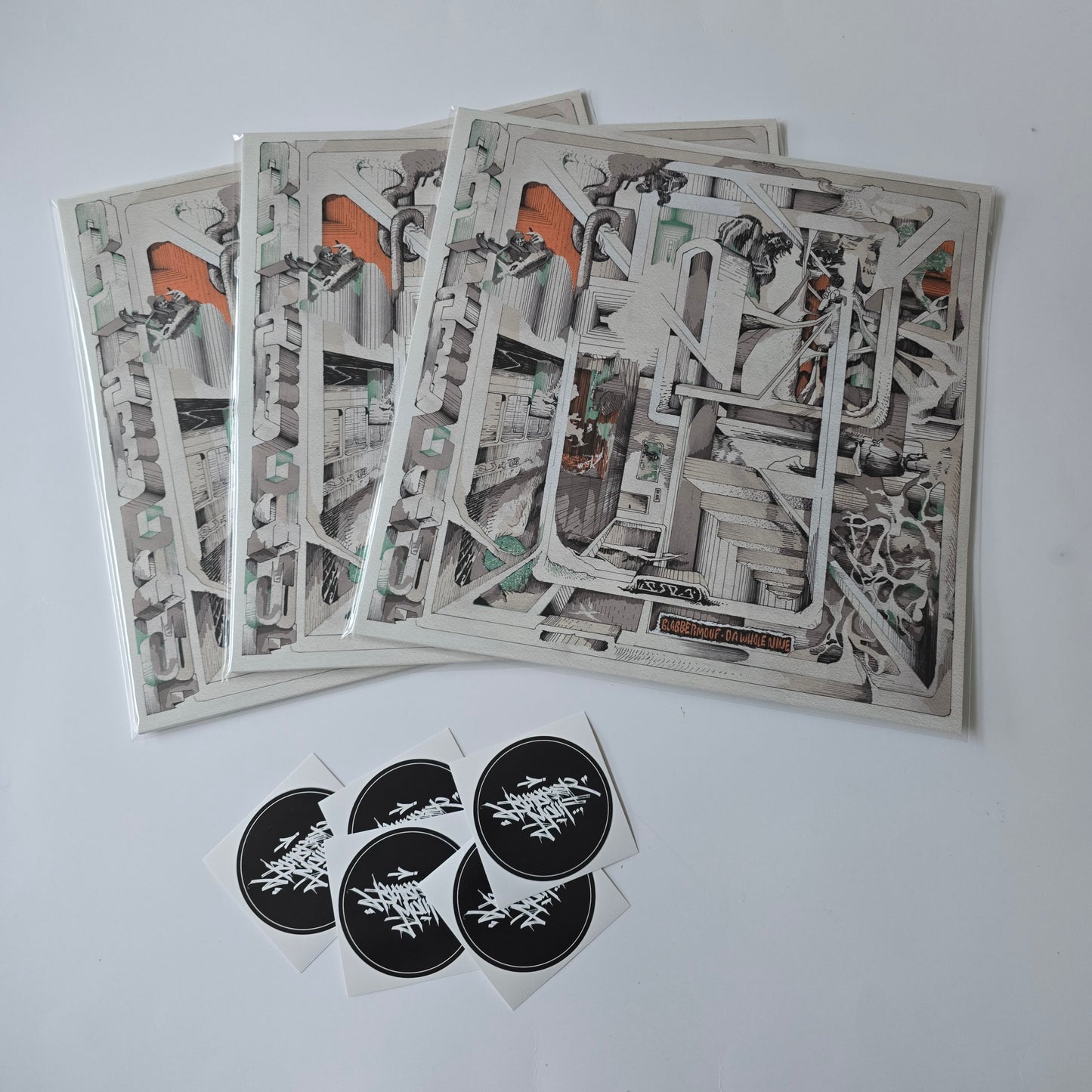 BLABBERMOUF - DA WHOLE NINE (SEALED) LIMITED EDITION VINYL -NEW!-