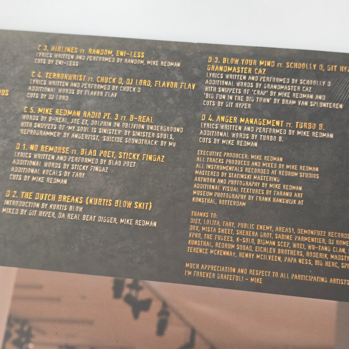 MIKE REDMAN - REDRUM RELICS (SEALED) LIMITED EDITION GOLDEN VINYL -NEW!-