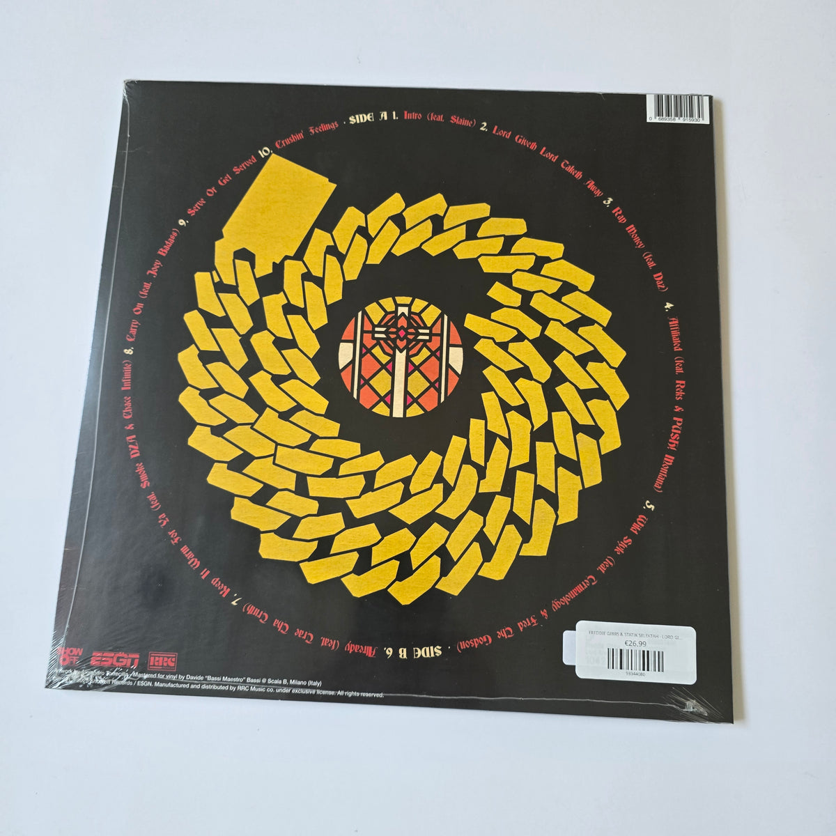 FREDDIE GIBBS & STATIK SELEKTAH - LORD GIVETH, LORD TAKETH AWAY (SEALED) VINYL -NEW!-