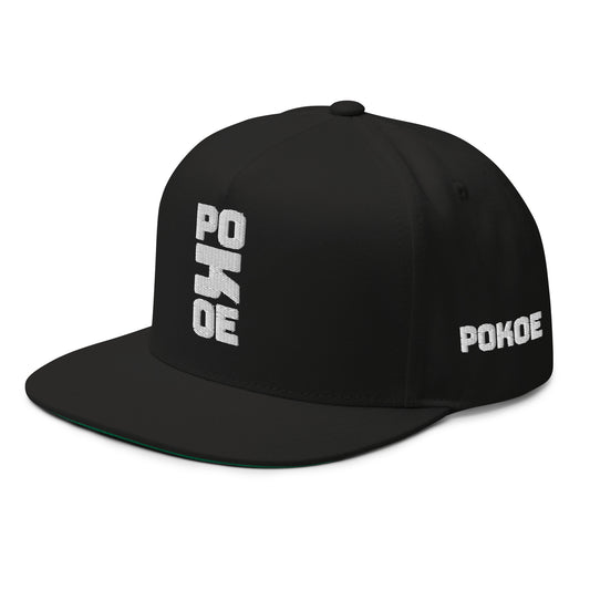 POKOE MAGAZINE LIMITED EDITION SNAPBACK BLACK/WHITE -NEW!-