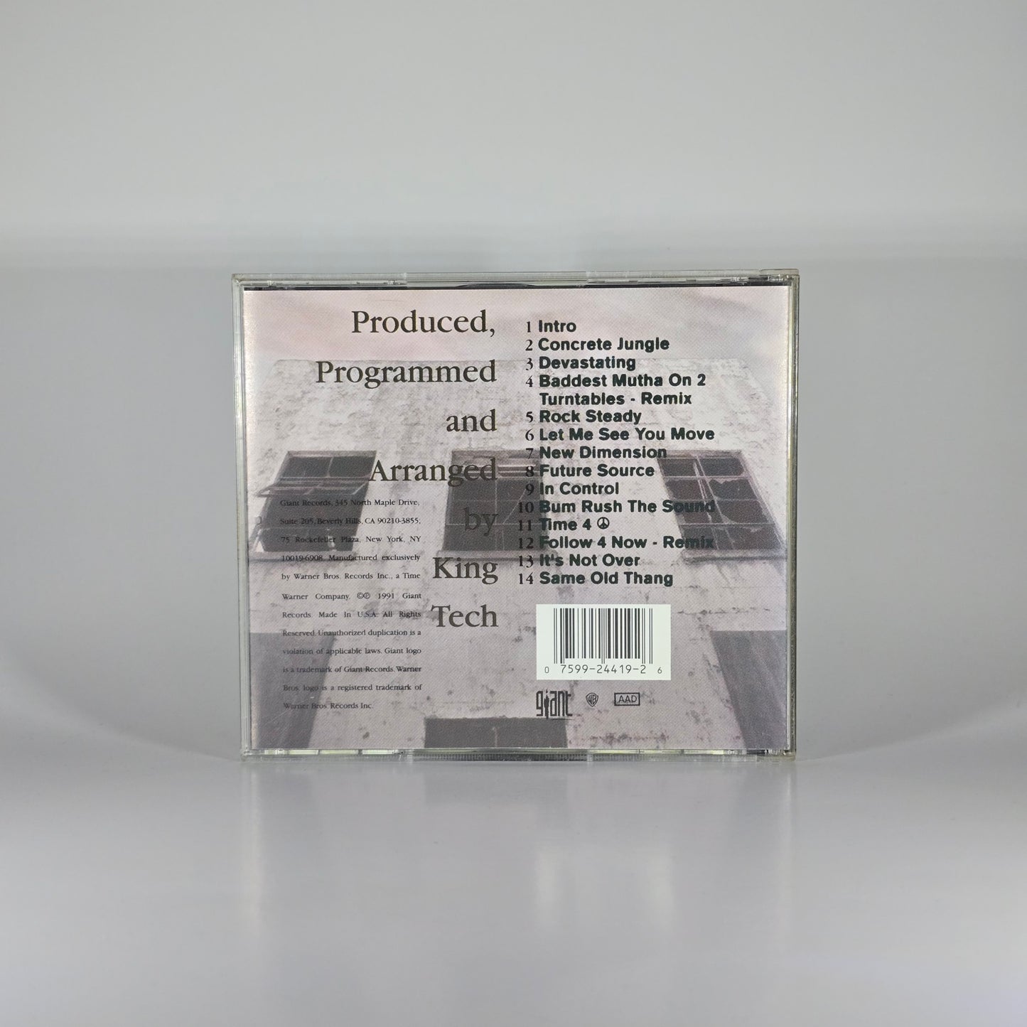 SWAY & KING TECH - CONCRETE JUNGLE CD