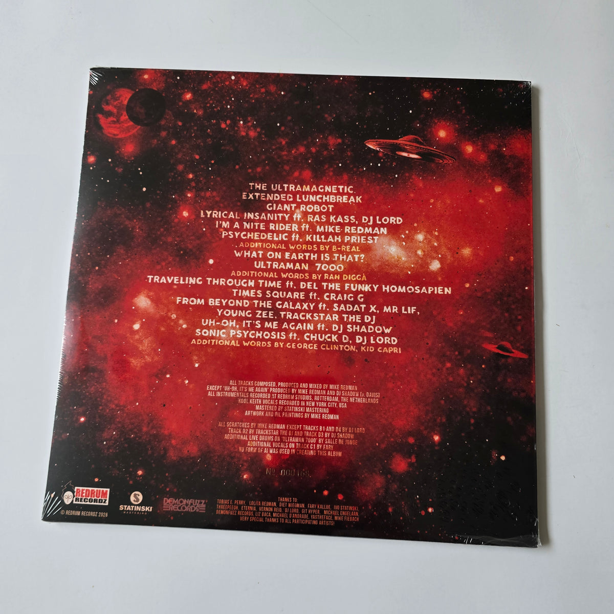 KOOL KEITH X MIKE REDMAN - SONIC PSYCHOSIS (SEALED) VINYL & CD -NEW!-