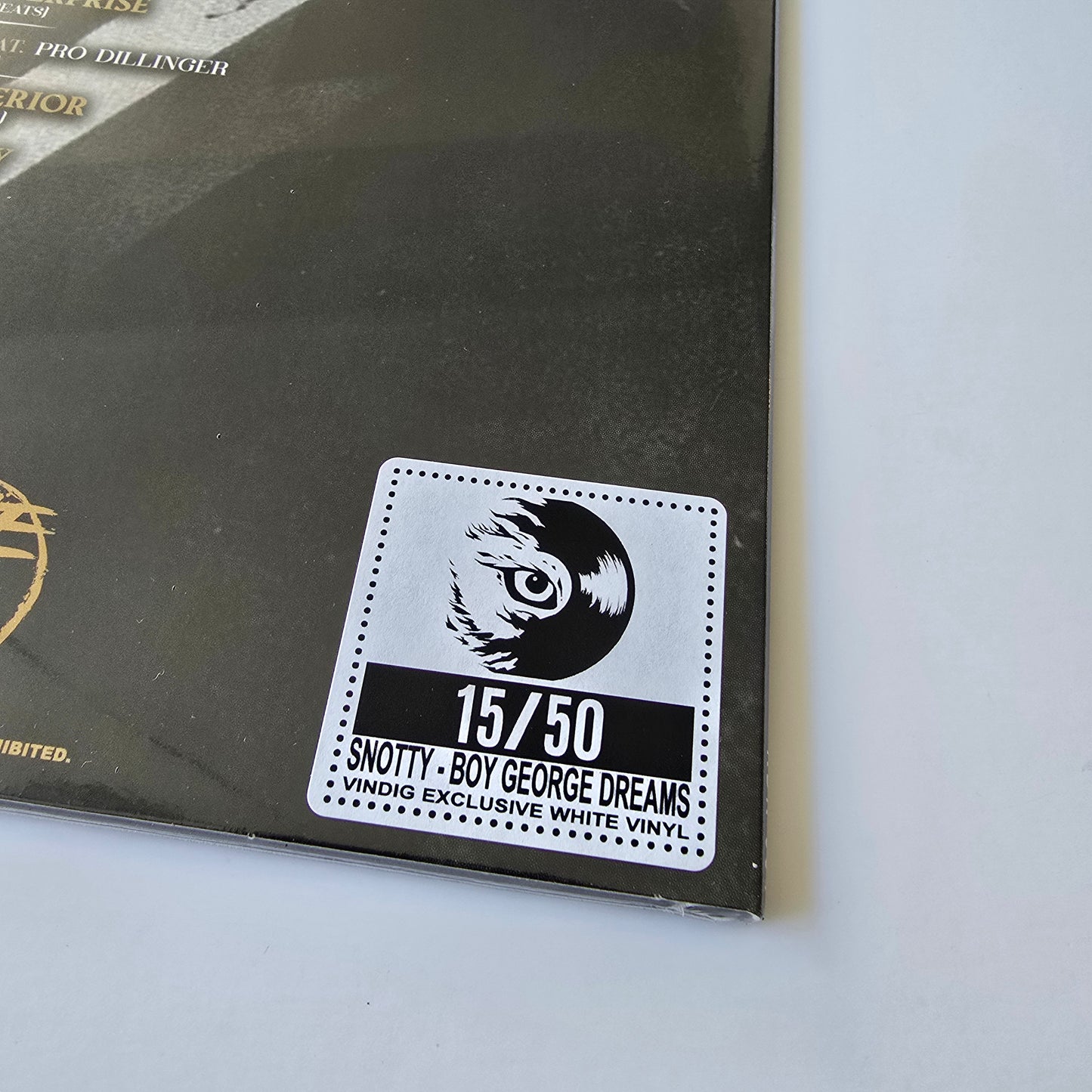 SNOTTY - BOY GEORGE DREAMS (SEALED) LIMITED EDITION VINYL -NEW!-