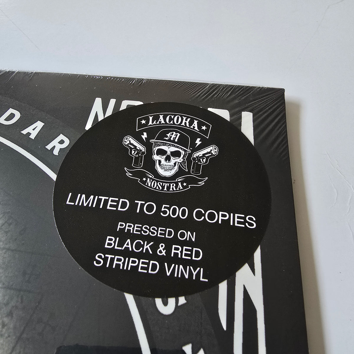 LA COKA NOSTRA - MASTERS OF THE DARK ARTS (SEALED) STRIPED VINYL -NEW!-