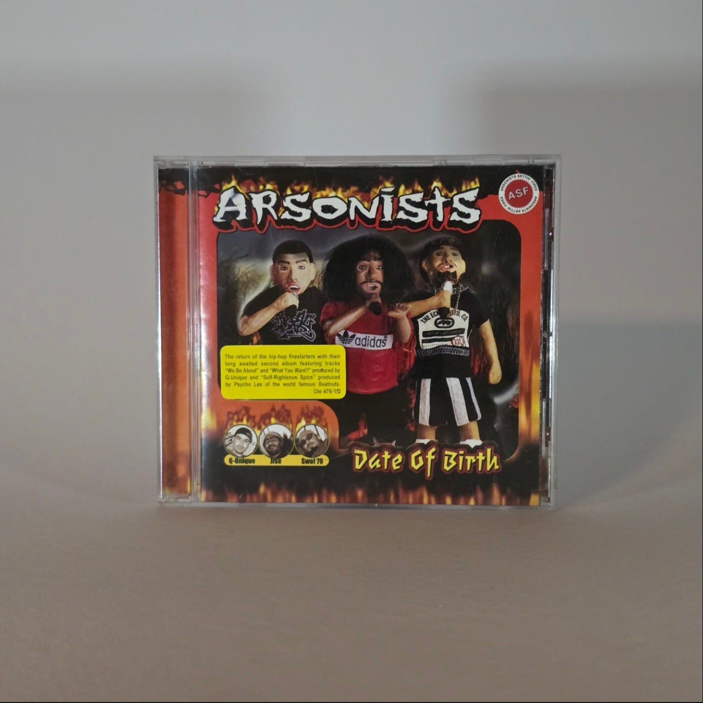 ARSONISTS - DATE OF BIRTH CD -PRE OWNED-