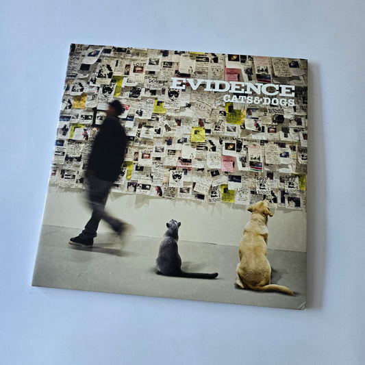 EVIDENCE - CATS & DOGS, COLORED VINYL 2XLP -LIKE NEW!-