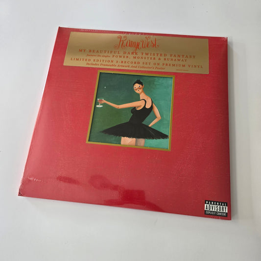 KANYE WEST - MY BEAUTIFUL DARK TWISTED FANTASY (SEALED) 3X VINYL -NEW!-