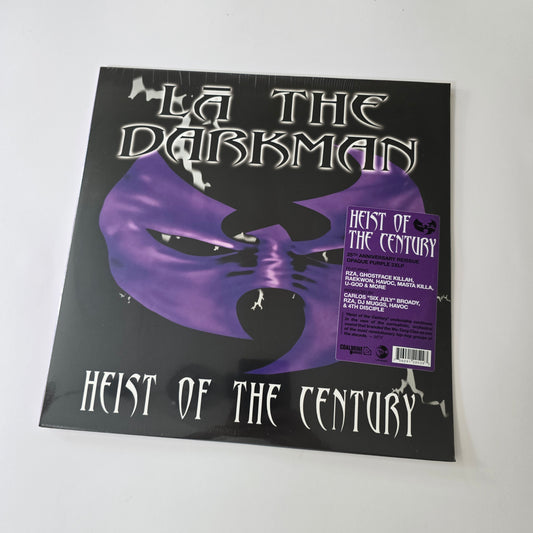 LA THE DARKMAN - HEIST OF THE CENTURY, OPAQUE PURPLE VINYL (SEALED) 2XLP -NEW!-