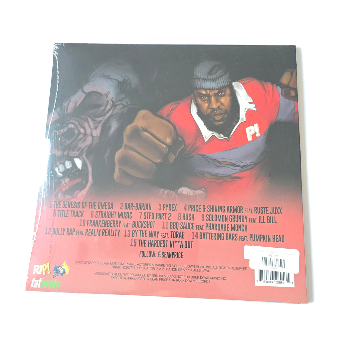 SEAN PRICE - MIC TYSON (SEALED) VINYL -NEW!-