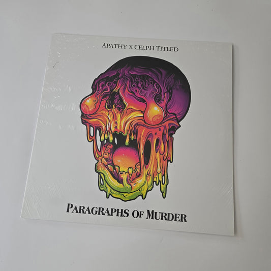 APATHY & CELPH TITLED - PARAGRAPHS OF MURDER (SEALED) VINYL -NEW!-