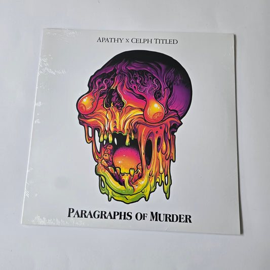 APATHY & CELPH TITLED - PARAGRAPHS OF MURDER (SEALED) VINYL -NEW!-