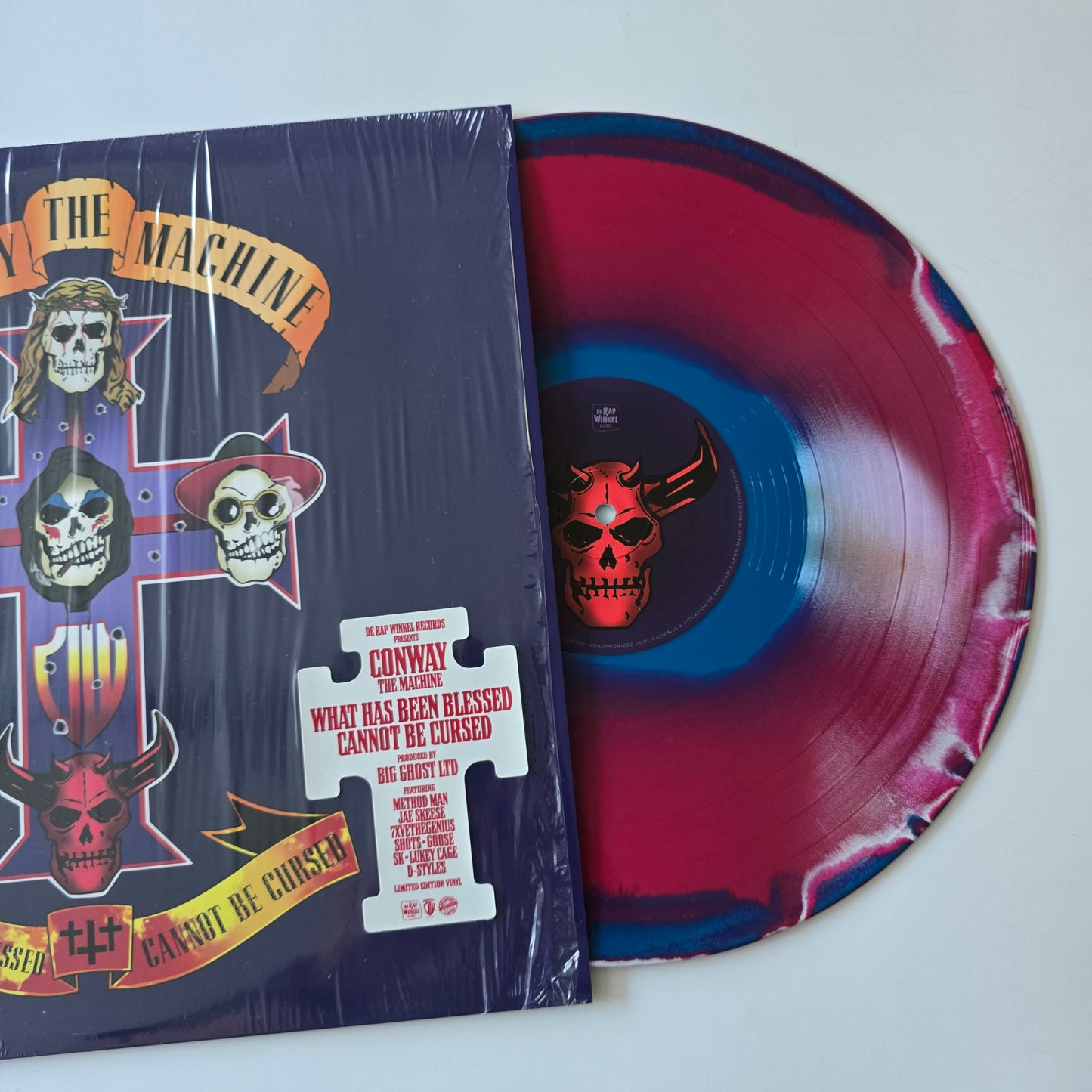 CONWAY THE MACHINE X BIG GHOST LTD - WHAT HAS BEEN BLESSED CANNOT BE CURSED, LIMITED EDITION JUNGLE VINYL -LIKE NEW!-