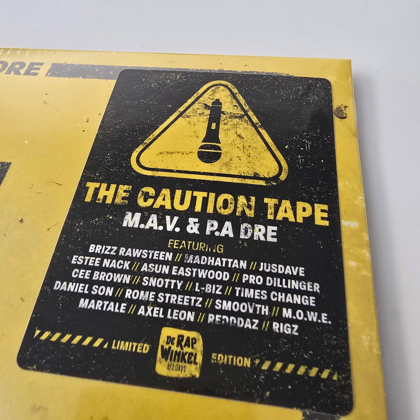 M.A.V. & P.A. DRE - THE CAUTION TAPE (SEALED) LIMITED EDITION COLORED VINYL -NEW!-