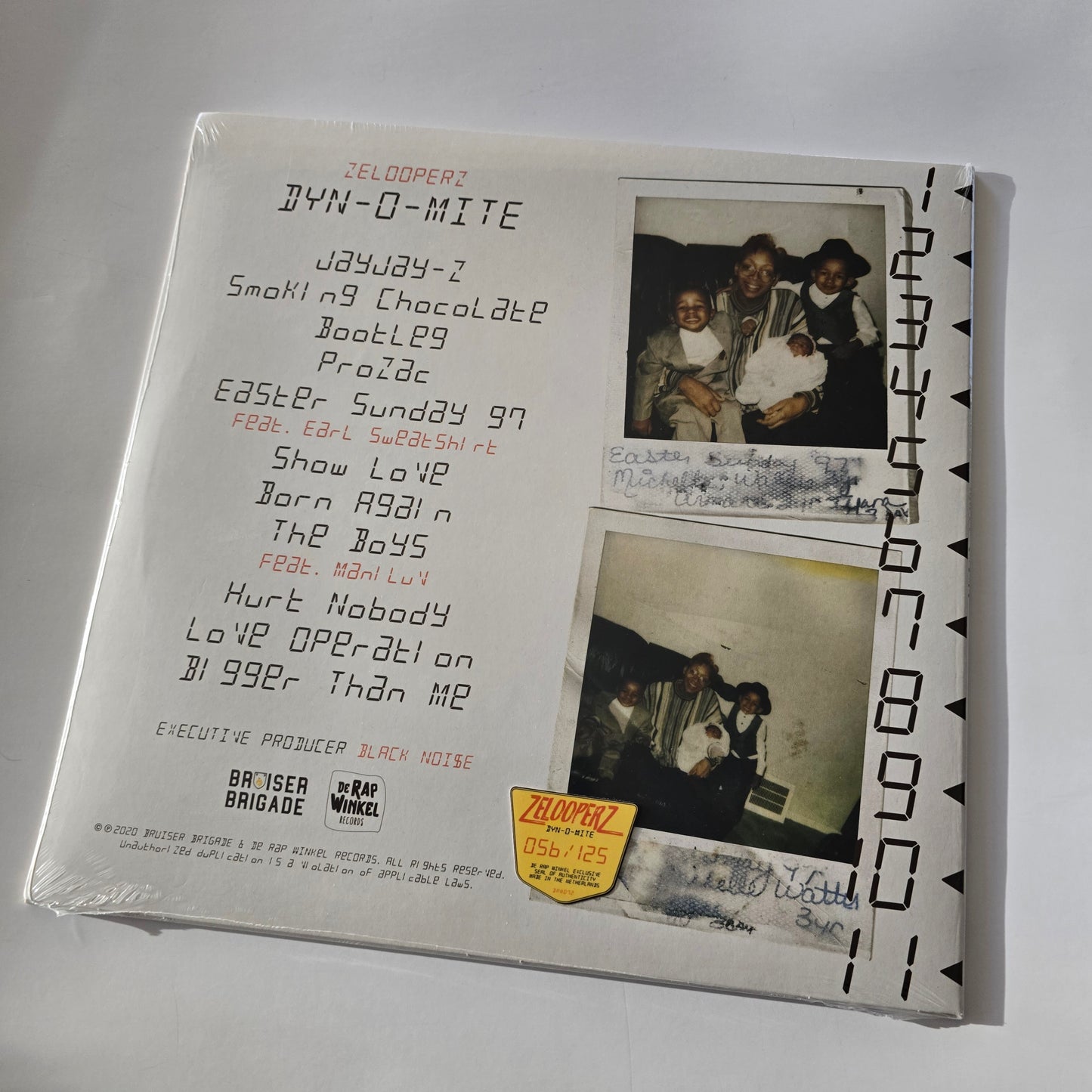 ZELOOPERZ - DYN-O-MITE (SEALED) LIMITED EDITION ORANGE COLORED VINYL -NEW!-