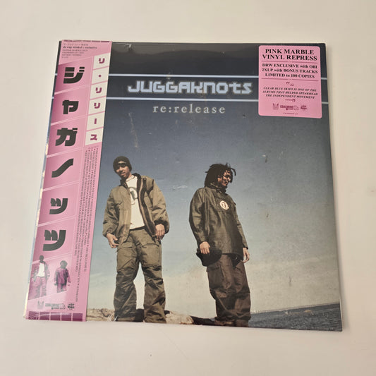 THE JUGGAKNOTS - RE:RELEASE (SEALED) LIMITED EDITION PINK MARBLE VINYL 2XLP -NEW!-