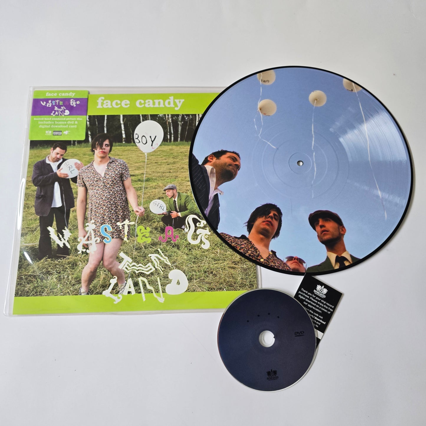 FACE CANDY (EYEDEA) - WASTE AGE TEEN LAND LIMITED EDITION VINYL -PRE OWNED-