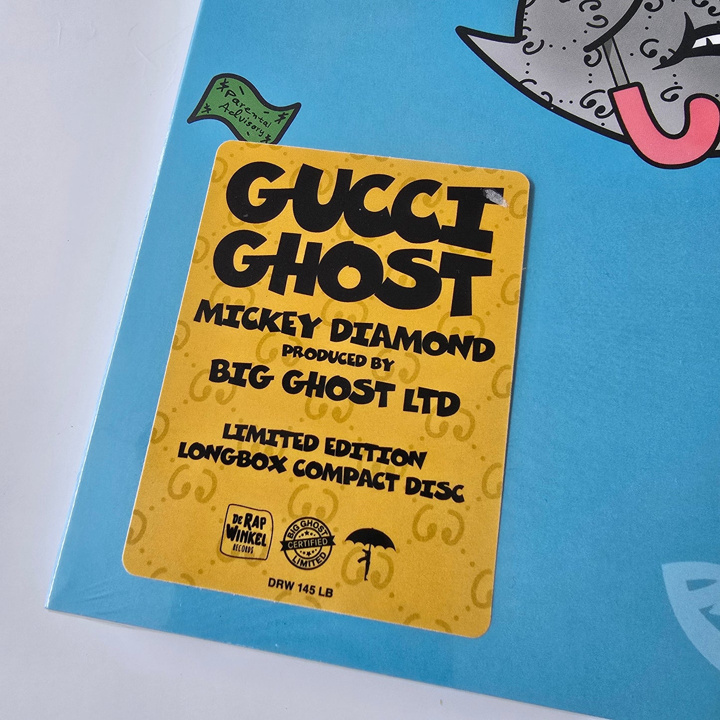 MICKEY DIAMOND X BIG GHOST LTD - GUCCI GHOST (SEALED) LIMITED EDITION LONGBOX CD -NEW!-