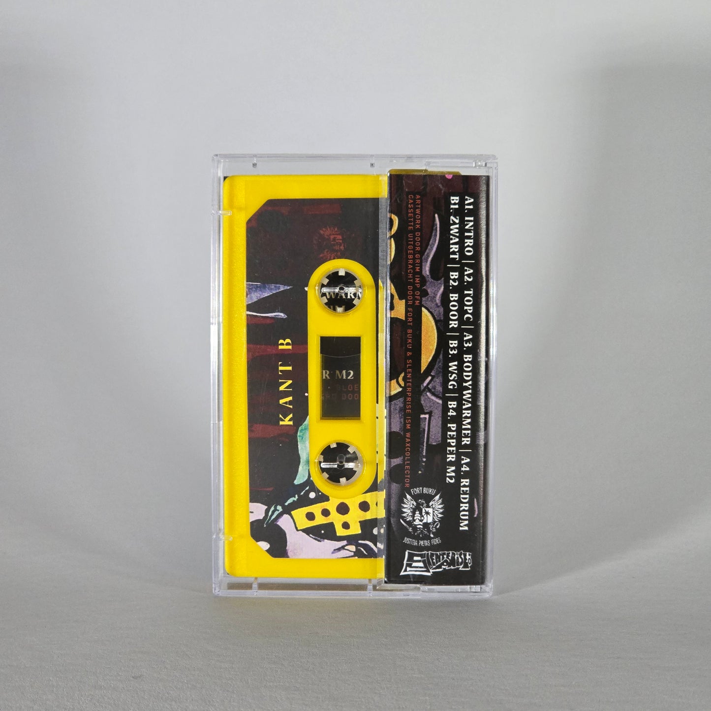 $KEER&amp;BOO$ X RED - BLOODRED LIMITED EDITION CASSETTE (YELLOW TAPE)