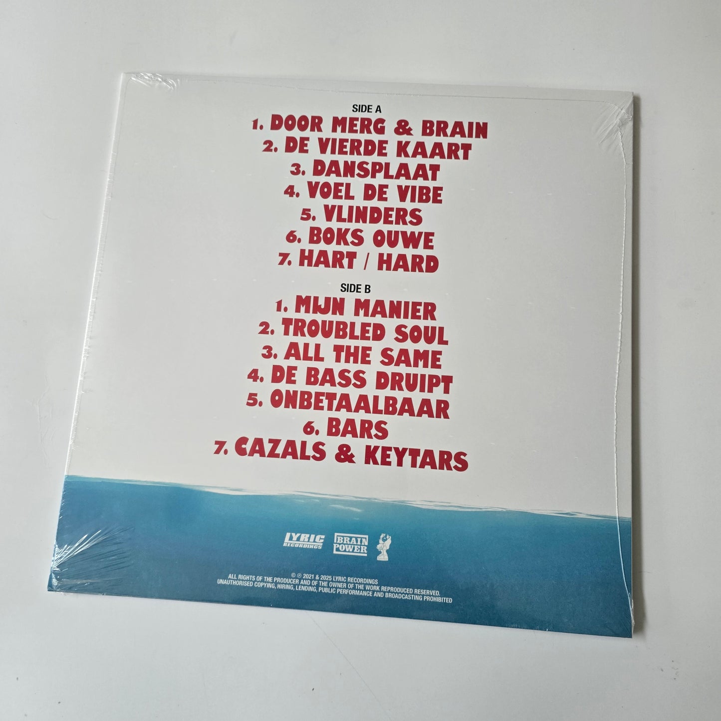 BRAINPOWER - BARS, LIMITED EDITION (SEALED) AMITY ISLAND VINYL -NEW!-