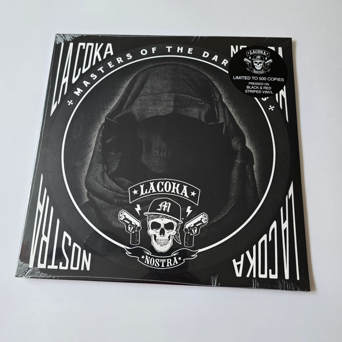 LA COKA NOSTRA - MASTERS OF THE DARK ARTS (SEALED) STRIPED VINYL -NEW!-