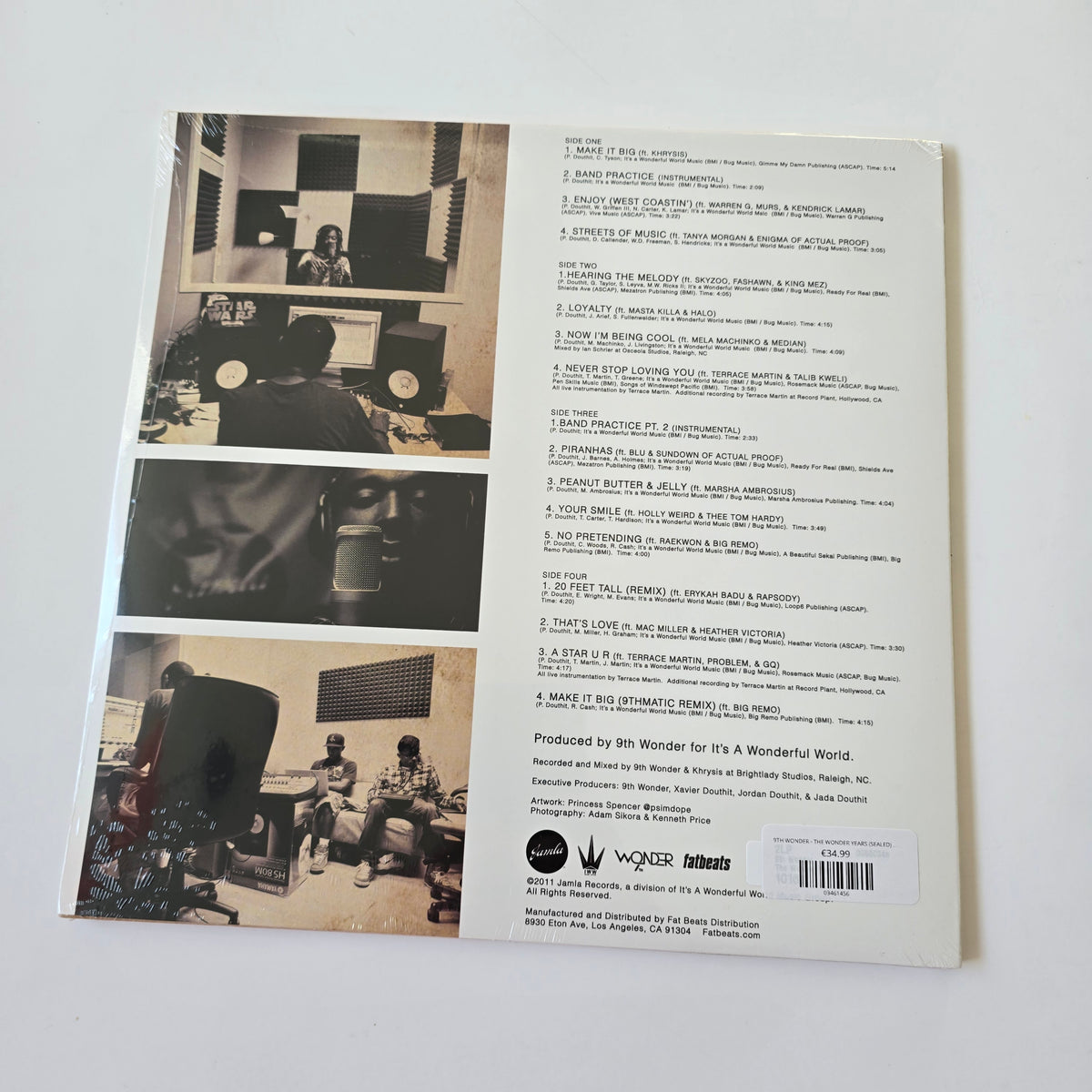 9TH WONDER - THE WONDER YEARS (SEALED) 2XLP VINYL -NEW!-