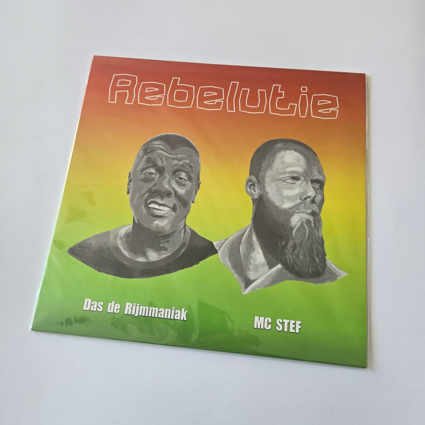 MC STEF & DAS DE RIJMMANIAK - REBELUTIE VINYL -NEW!-