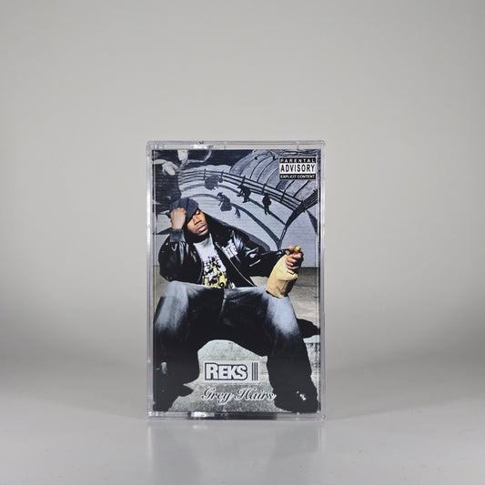 REKS - GREY HAIRS LIMITED EDITION CASSETTE, 4 DIFFERENT COLORS