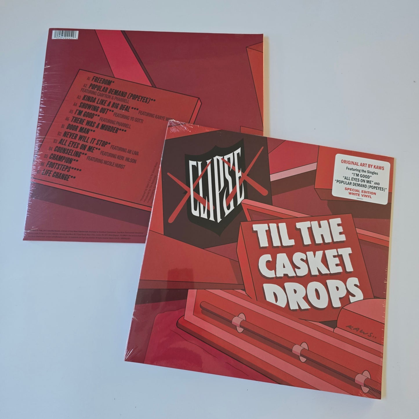 CLIPSE - TIL THE CASKET DROPS (SEALED) WHITE COLORED VINYL -NEW!-