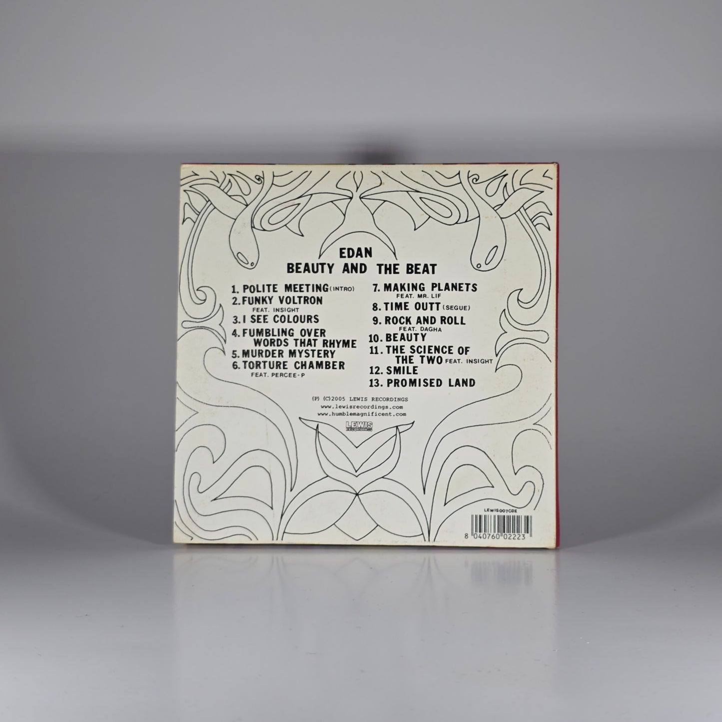 EDAN - BEAUTY AND THE BEAT CD