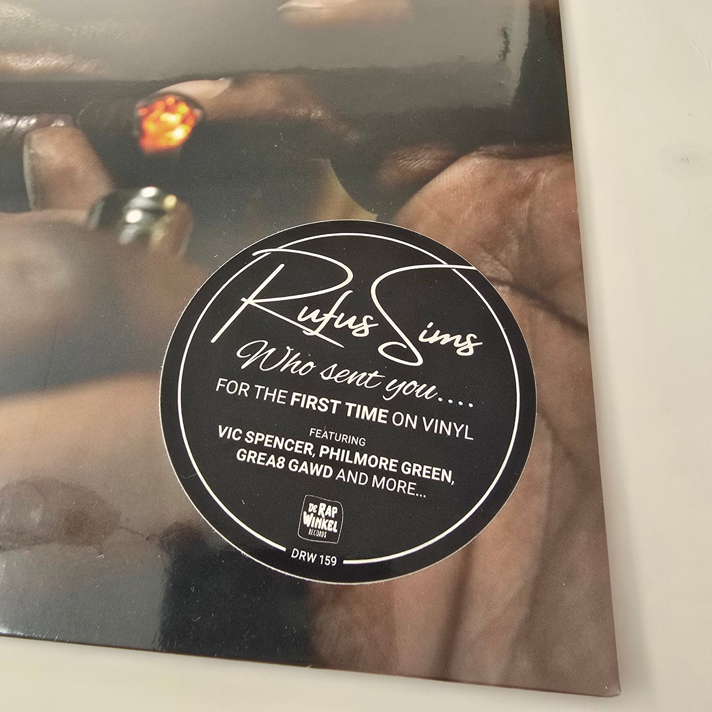 RUFUS SIMS - WHO SENT YOU... (SEALED) LIMITED EDITION WHITE COLORED VINYL -NEW!-