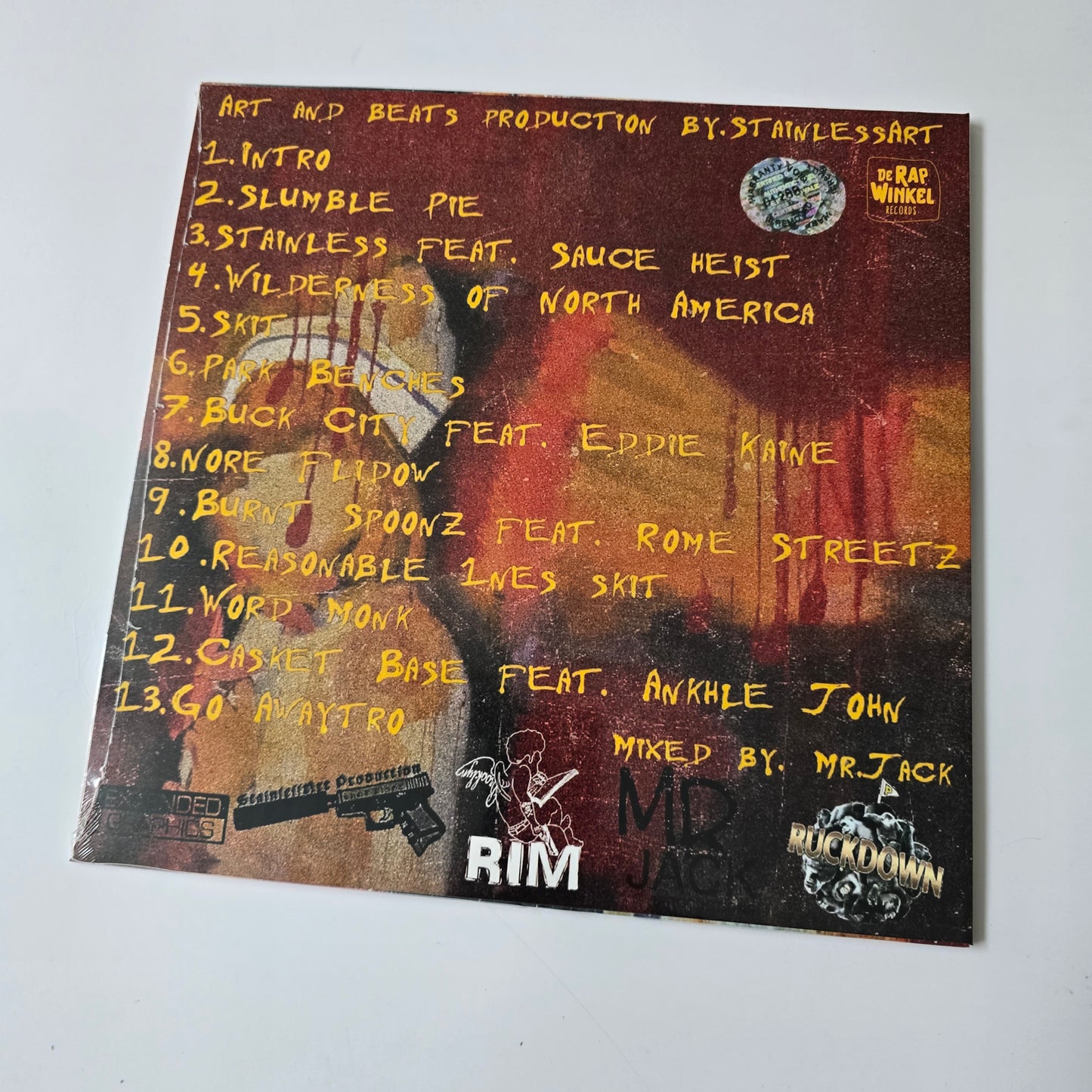 RIM - DEAD ON ARRIVAL (SEALED) LIMITED EDITION VINYL -NEW!-