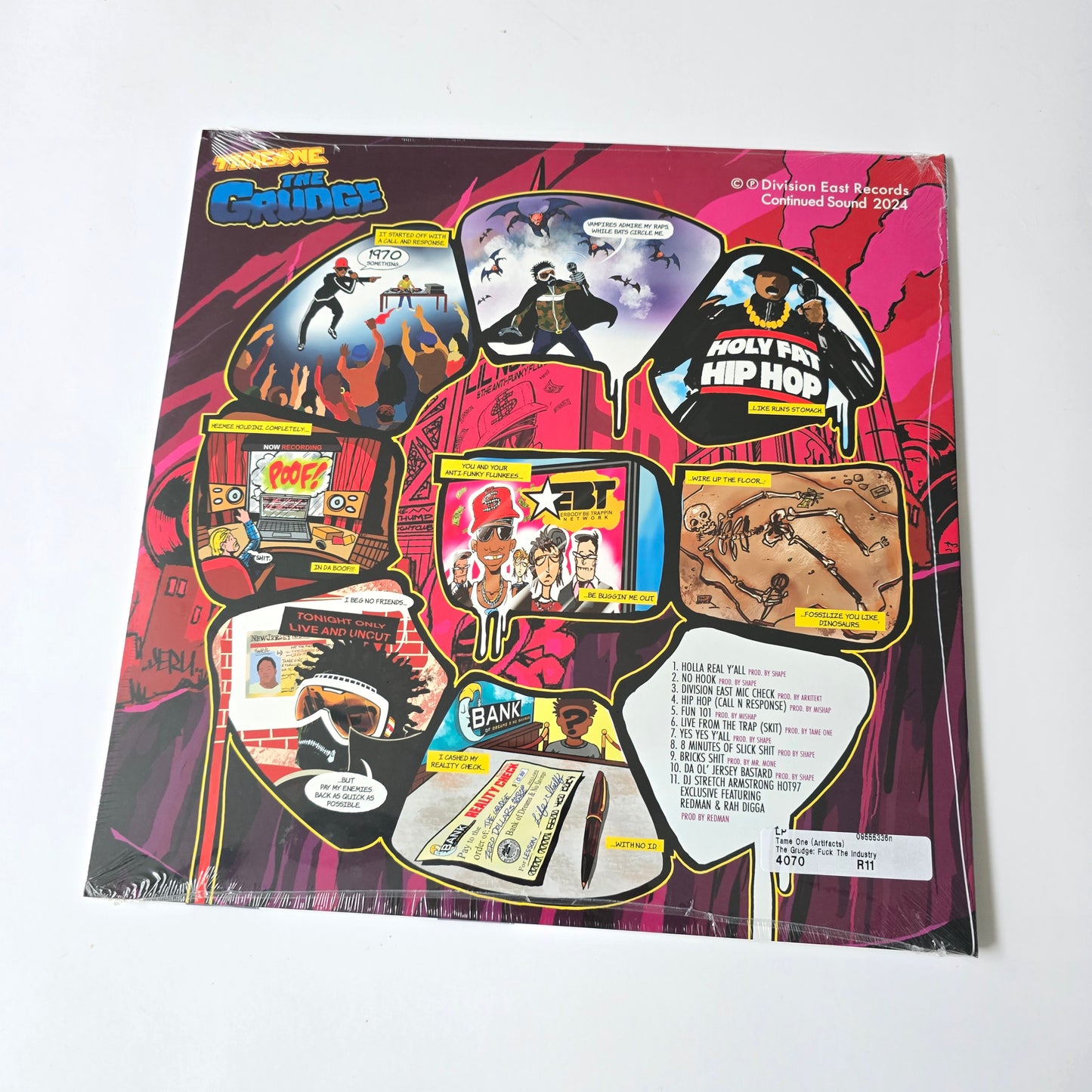 TAME ONE (ARTIFACTS) - THE GRUDGE: FUCK THE INDUSTRY (SEALED) VINYL -NEW!-