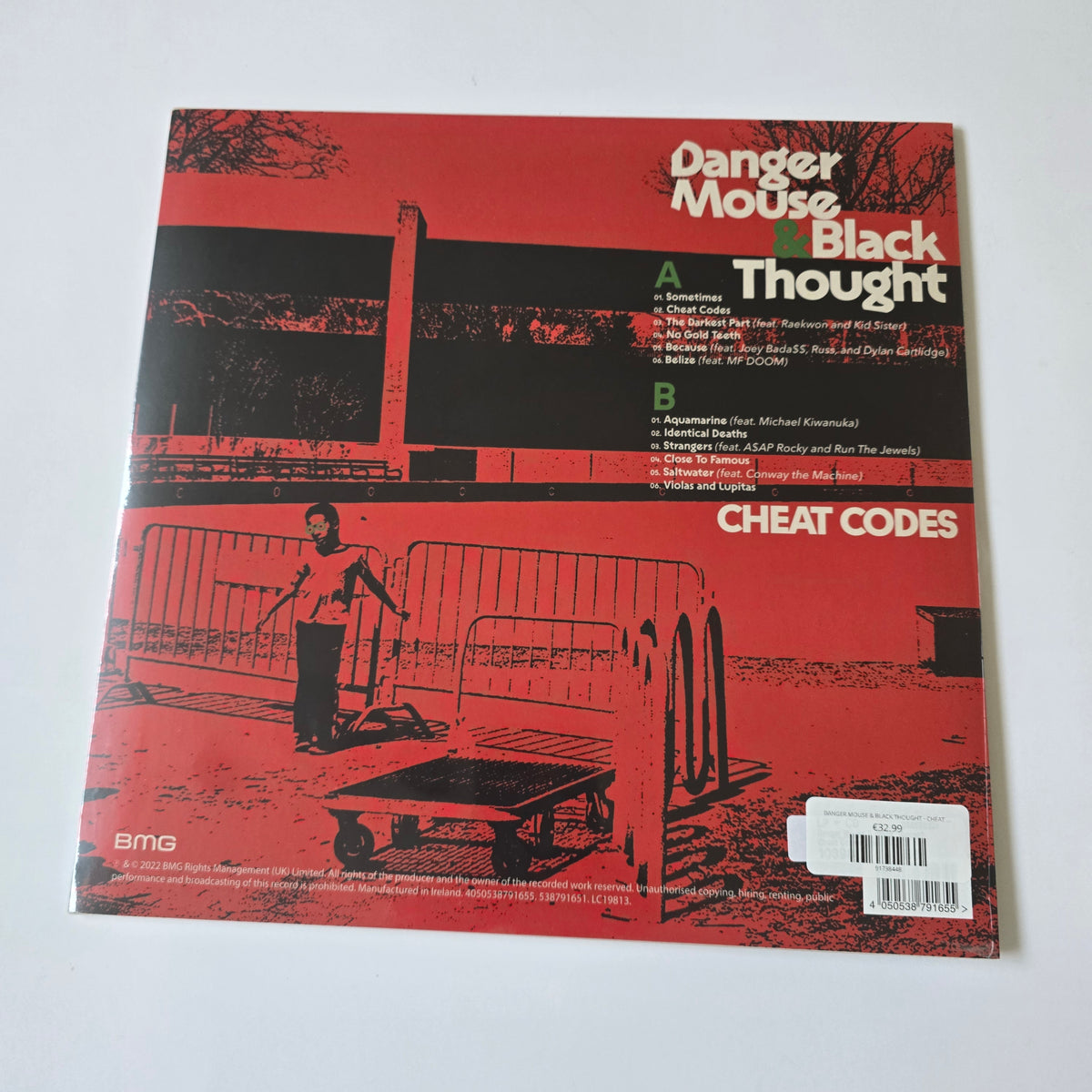 DANGER MOUSE & BLACK THOUGHT - CHEAT CODES (SEALED) VINYL + CD -NEW!-