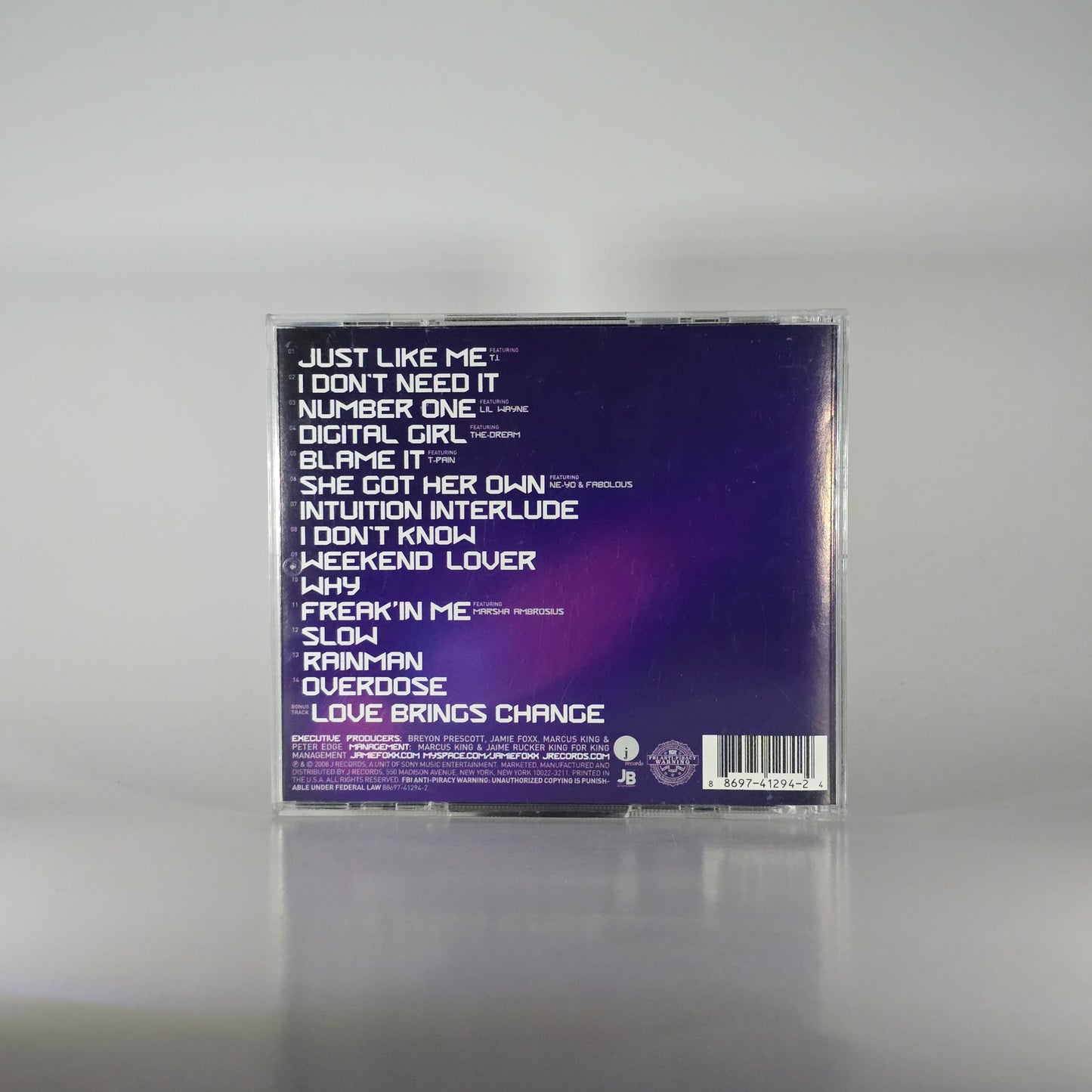 JAMIE FOXX - INTUITION CD