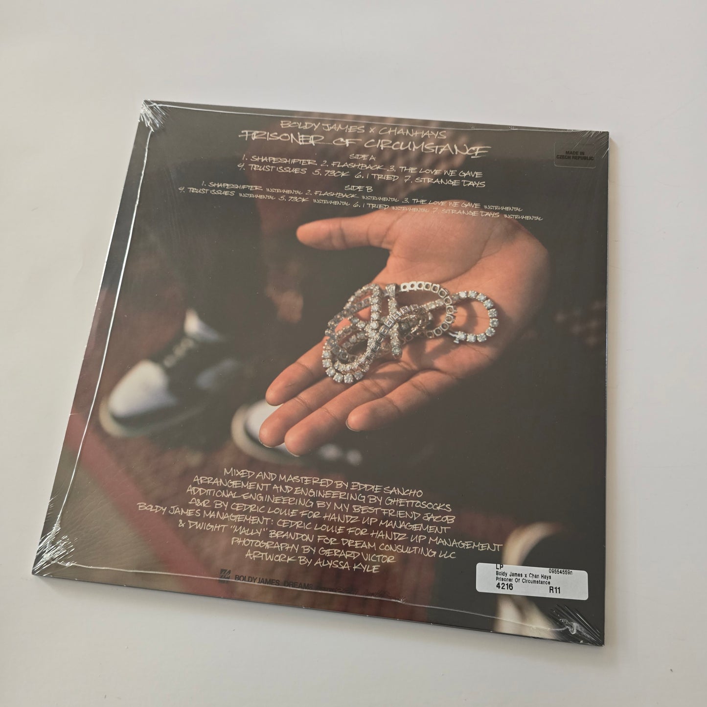 BOLDY JAMES X CHAN HAYS - PRISONER OF CIRCUMSTANCE (SEALED) VINYL -NEW!-