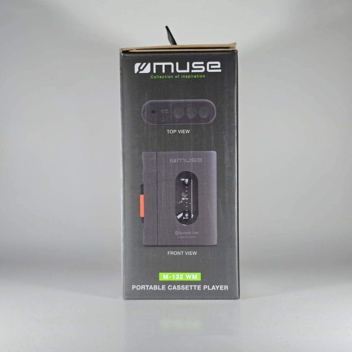 MUSE M-132 WM DRAAGBARE BLUETOOTH WALKMAN CASSETTE SPELER  -NEW!-