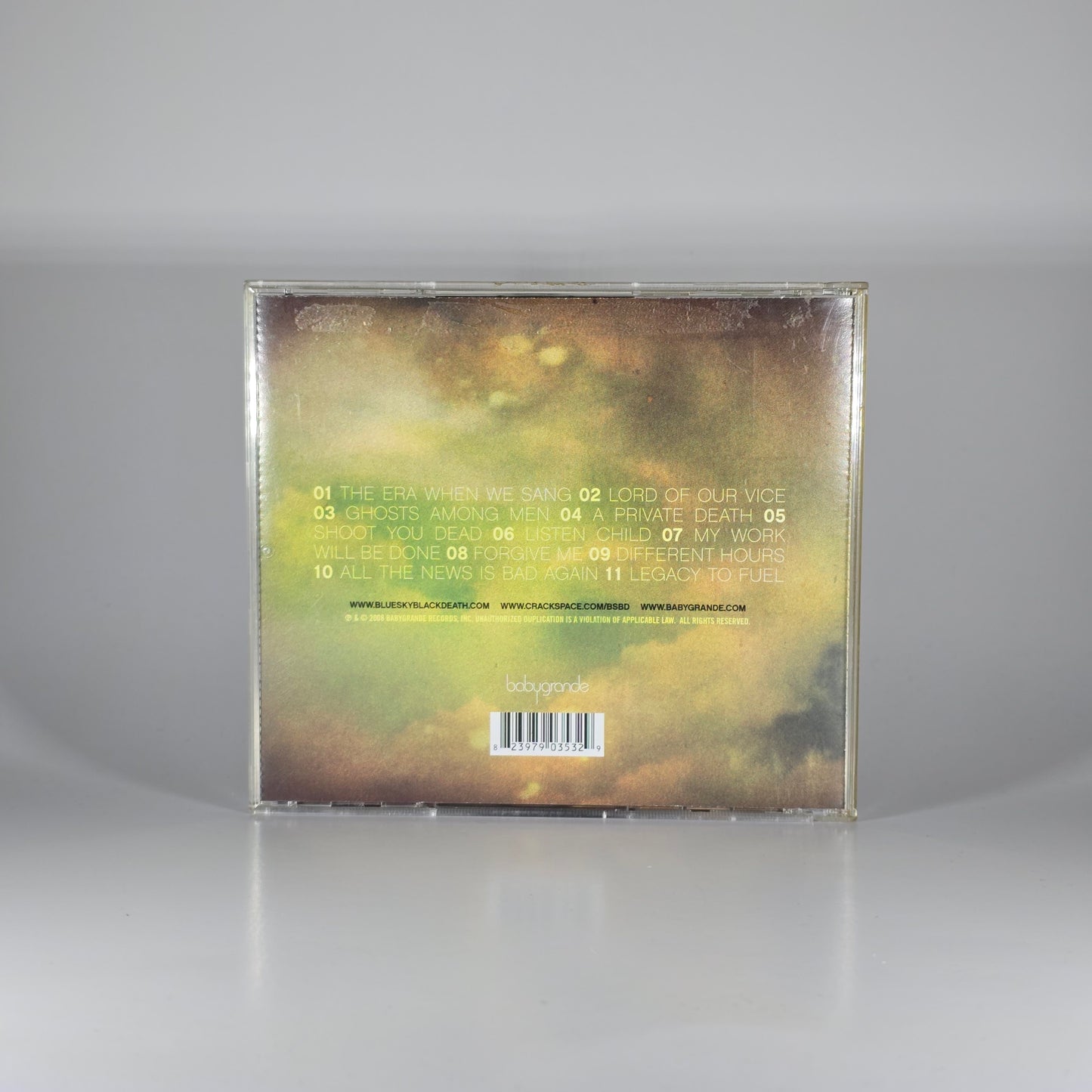 BLUE SKY BLACK DEATH - LATE NIGHT CINEMA CD