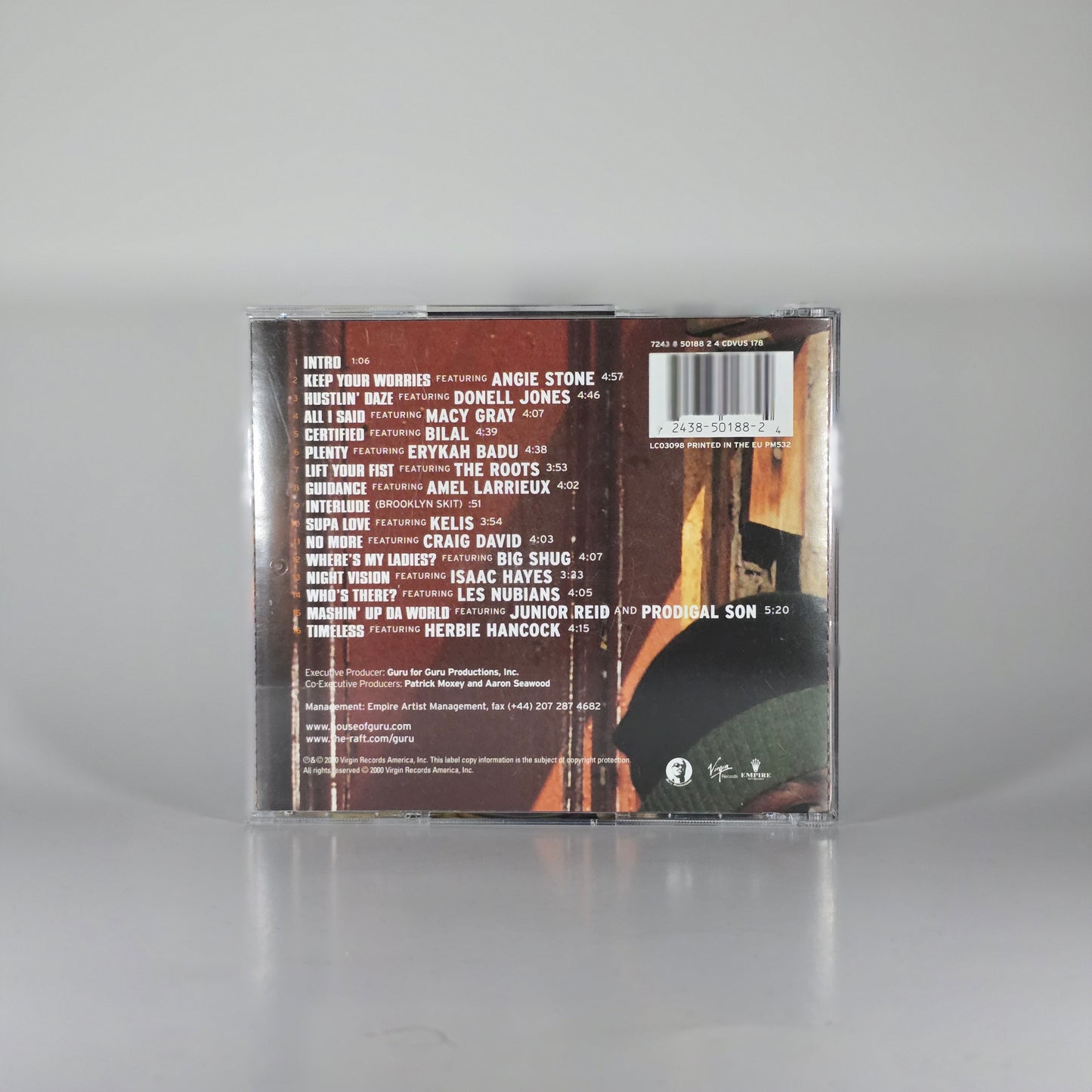 GURU'S JAZZMATAZZ STREETSOUL CD