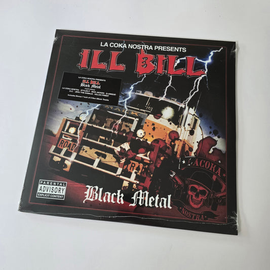 LA COKA NOSTRA PRESENTS ILL BILL - BLACK METAL (SEALED) 2X VINYL + 7" VINYL -NEW!-