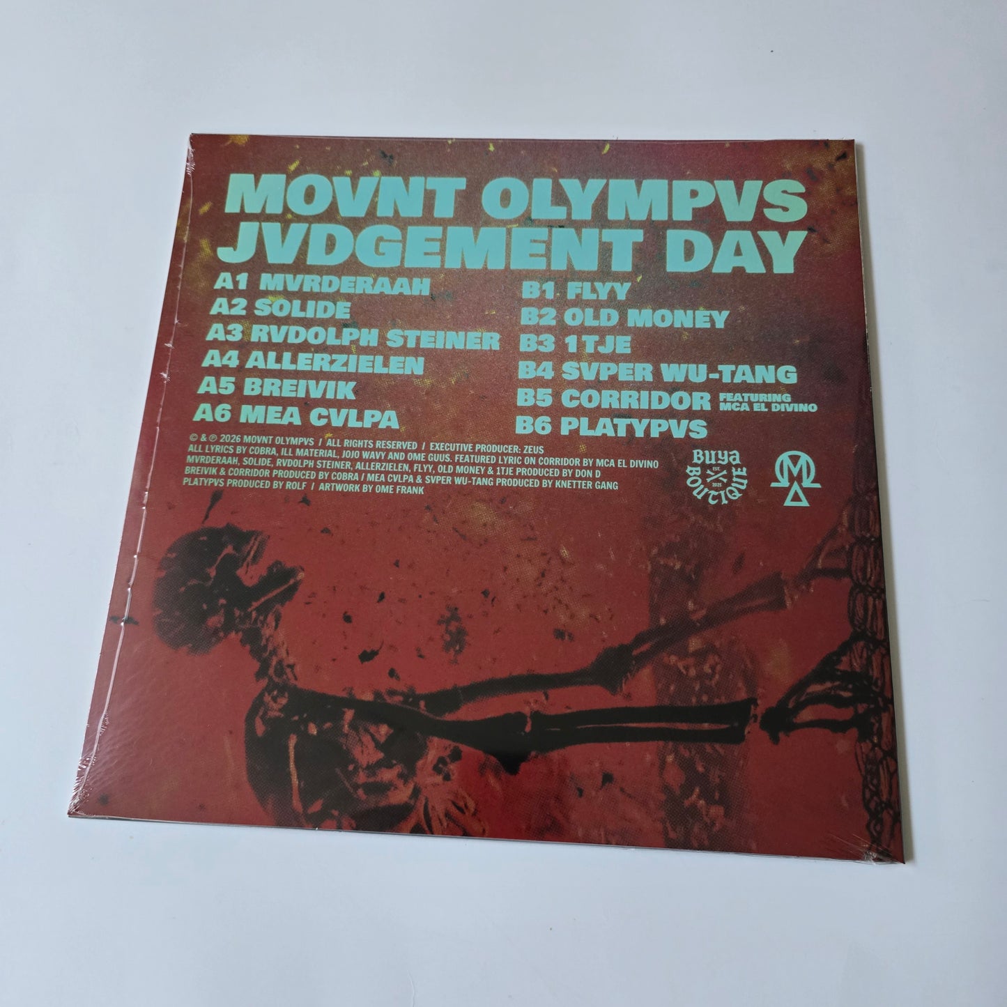 MOVNT OLYMPVS - JVDGEMENT DAY (SEALED) VINYL -NEW!-