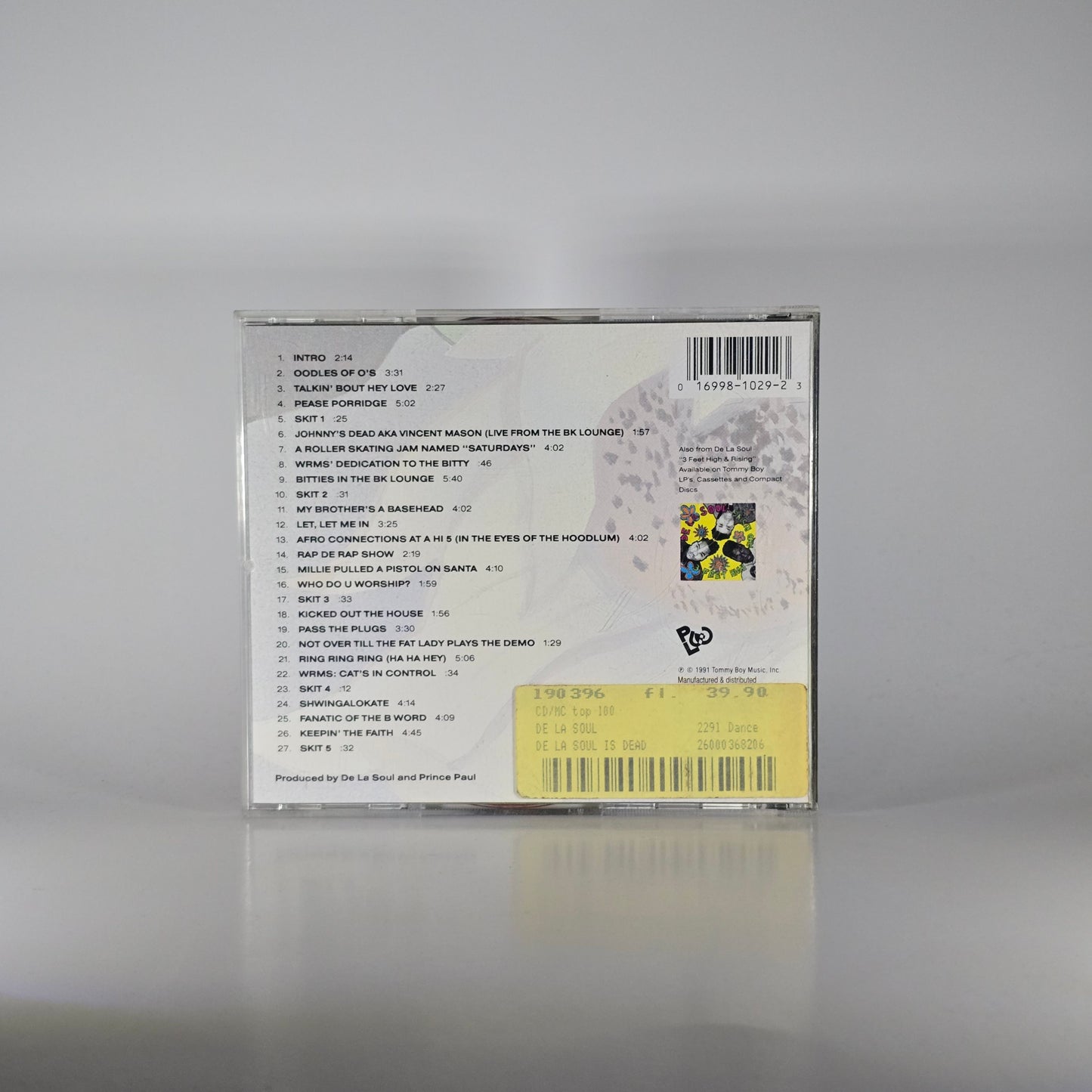 DE LA SOUL - DE LA SOUL IS DEAD CD