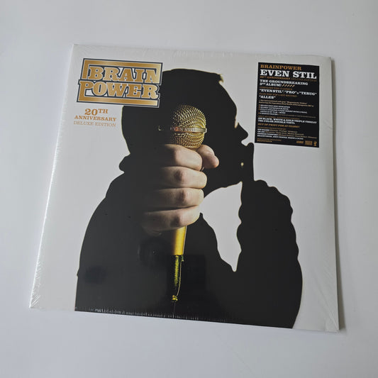 BRAINPOWER - EVEN STIL, LIMITED EDITION (SEALED) VINYL 2XLP -NEW!-