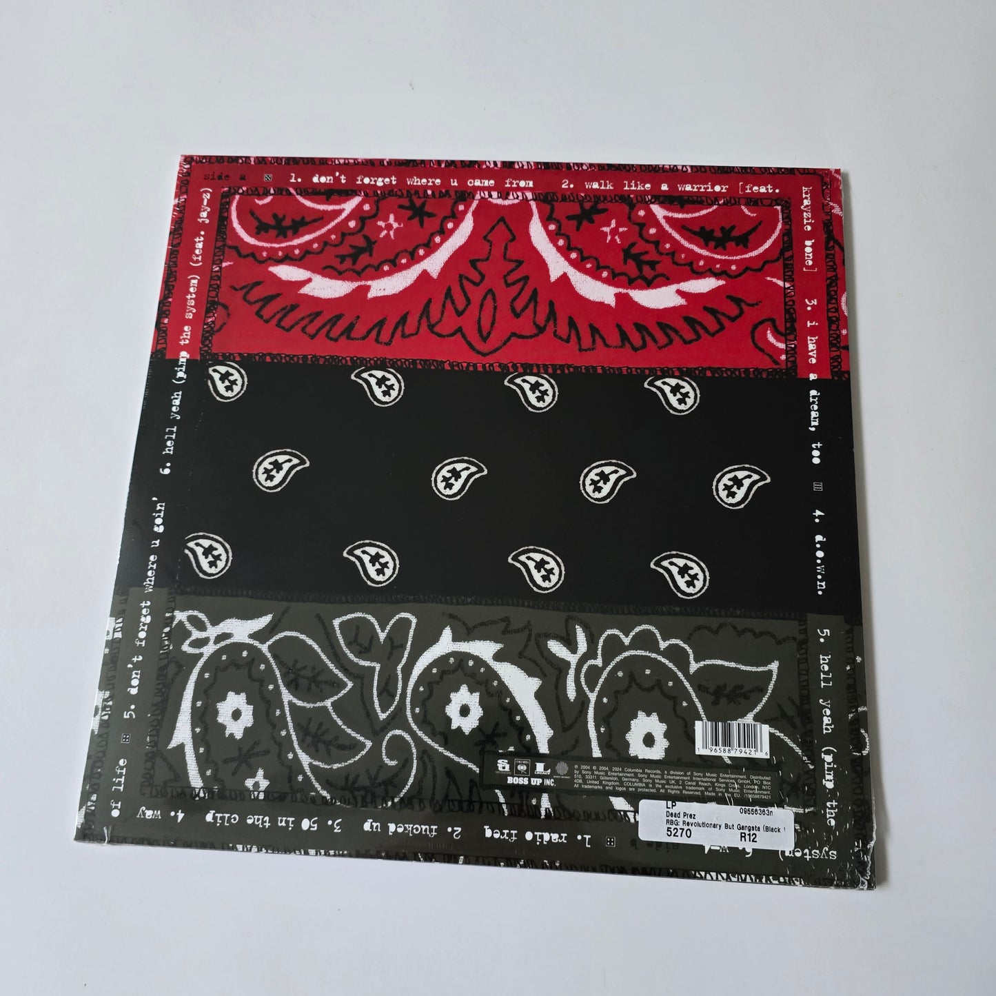 DEAD PREZ - RBG: REVOLUTIONARY BUT GANGSTA (SEALED) RSD '24 VINYL -NEW!-