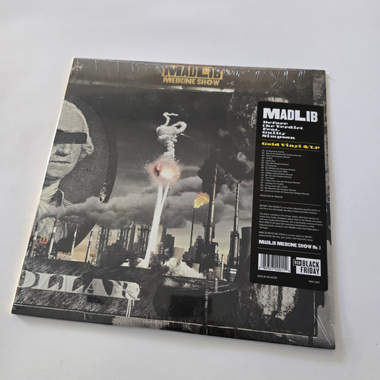 MADLIB & GUILTY SIMPSON - MEDICINE SHOW VOL. 1: BEDORE THE VERDICT (SEALED) GOLD COLORED VINYL 2XLP -NEW!-