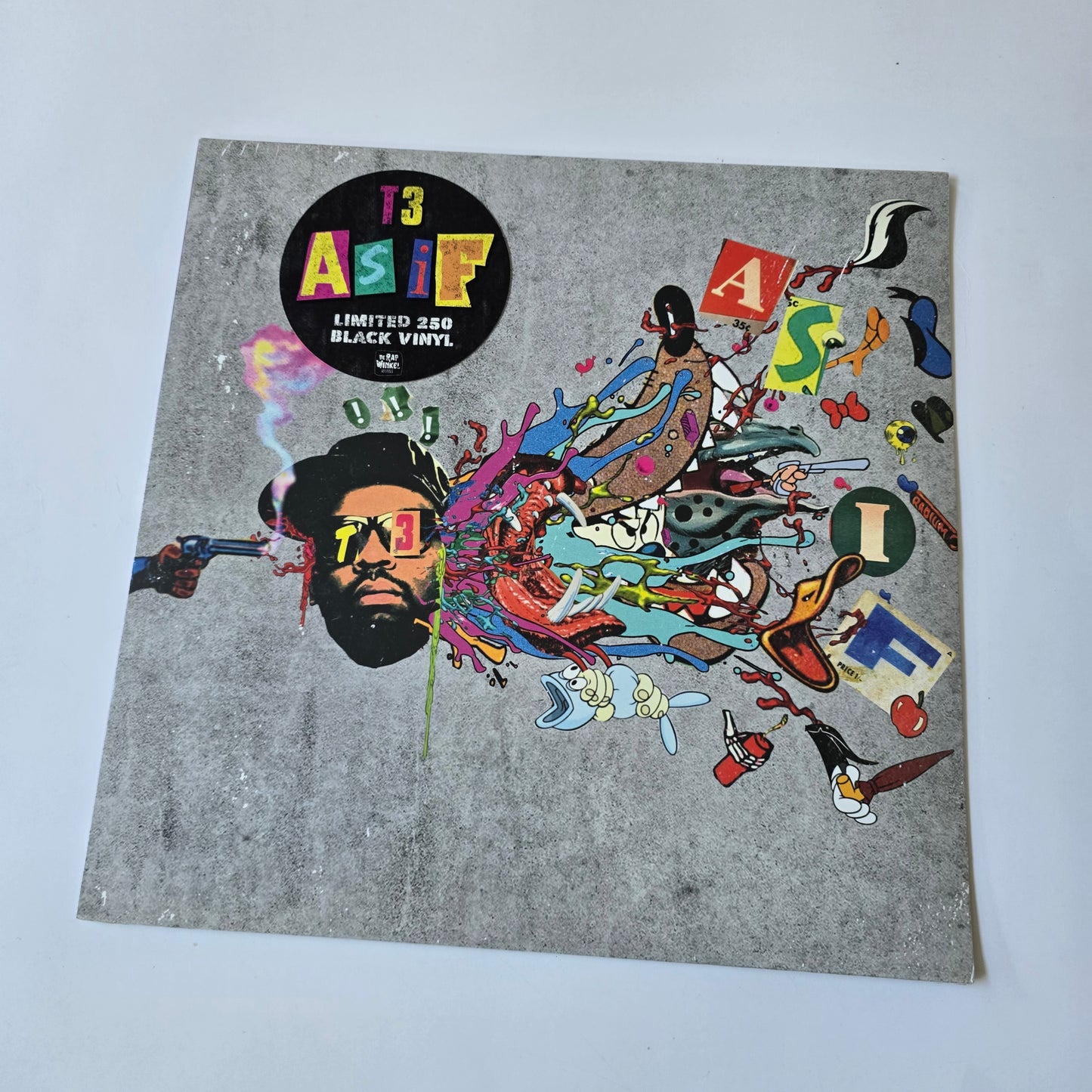 T3 (OF SLUM VILLAGE) - AS IF (SEALED) LIMITED EDITION VINYL -NEW!-