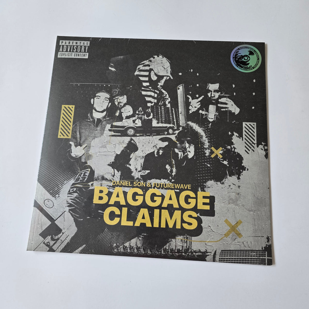 DANIEL SON & FUTURWAVE - BAGGAGE CLAIMS (SEALED) LIMITED EDITION COLORED VINYL -NEW!-