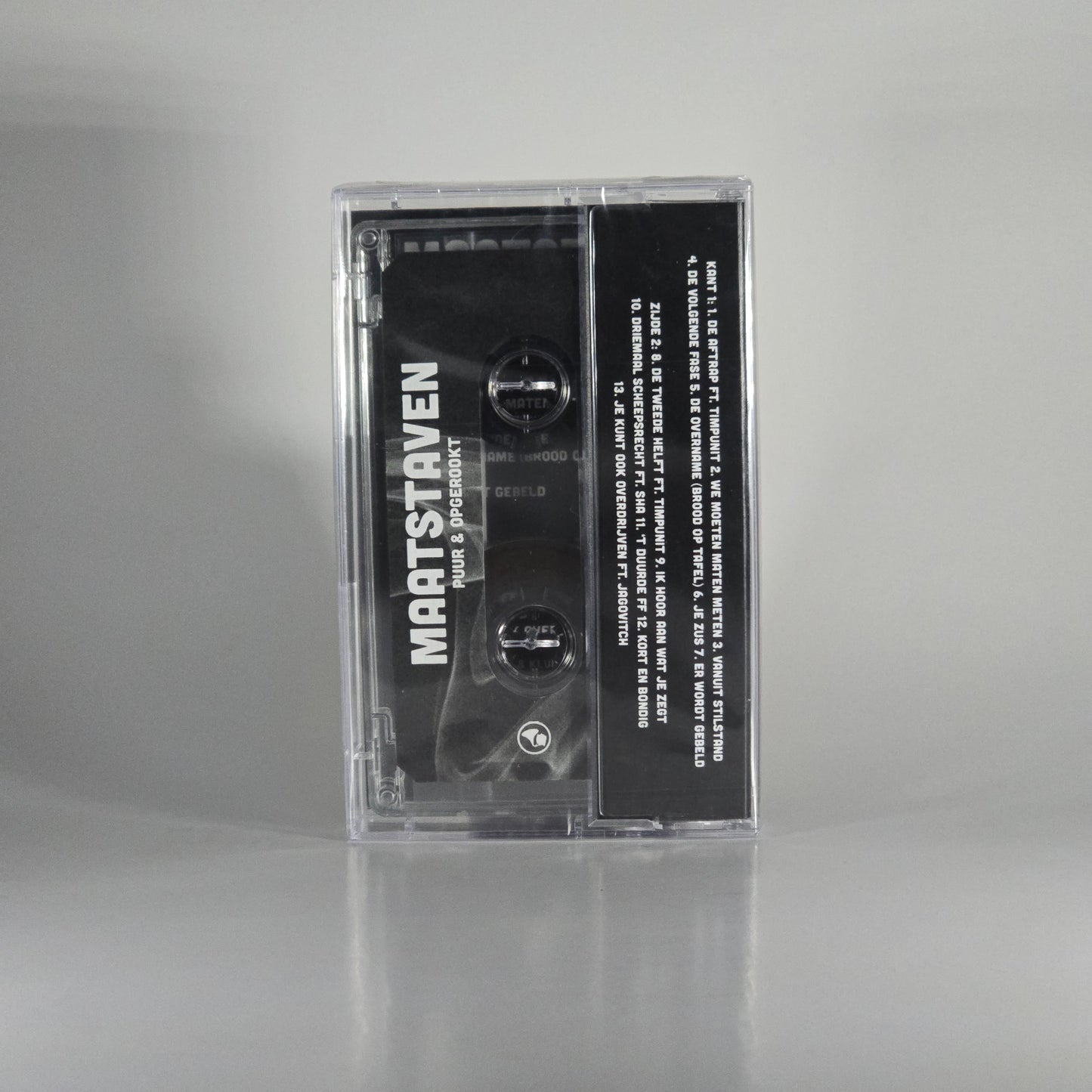 MAATSTAVEN - PUUR & OPGEROOKT (LIMITED EDITION) SEALED CASSETTE -NEW!-