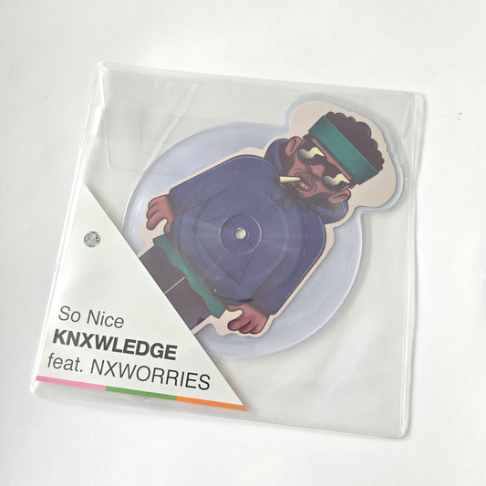 KNXWLEDGE - SO NICE, SHAPE PICTURE DISC (SEALED) 10" VINYL -NEW!-