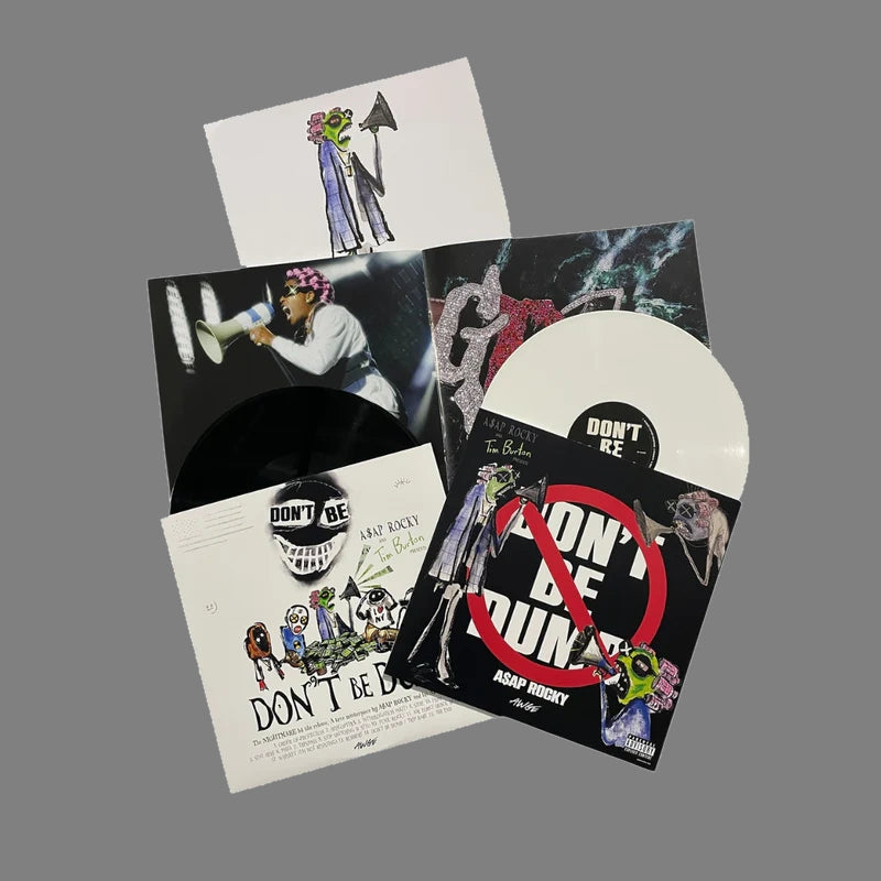 A$AP ROCKY - DON'T BE DUMB (SEALED) BLACK/WHITE COLRED VINYL -NEW!-